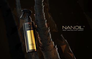 proteção térmica para o cabelo Nanoil