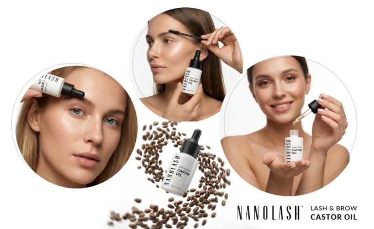 óleo de rícino nas pestanas nanolash